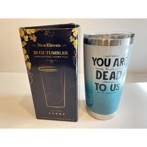 New eleven 20 Oz Vacuum Insulated Tumbler Stainless Steel